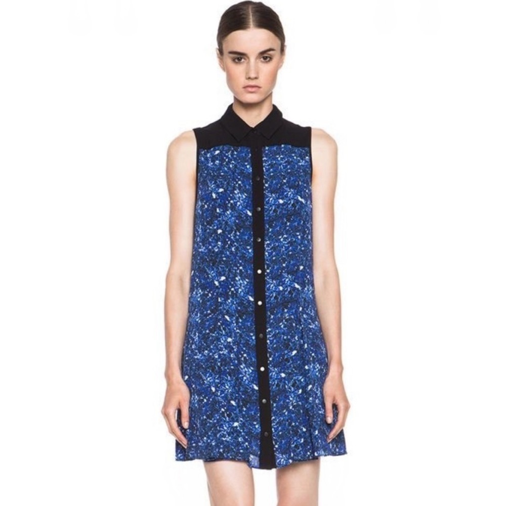 Proenza Schouler print snap dres
